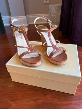 Michael Kors Strappy Wedges